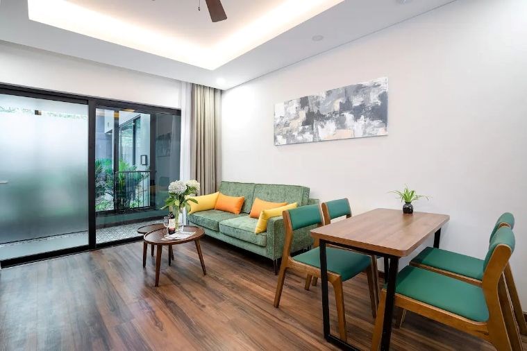 2-Bedroom Deluxe Apartment with Balcony City View